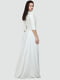 Сукня біла з візерунком | 5797333 | фото 3