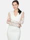 Сукня біла з візерунком | 5797335 | фото 6