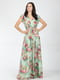 Сукня комбінованого кольору в квітковий принт | 5797362 | фото 6