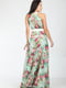 Сукня комбінованого кольору в квітковий принт | 5797363 | фото 2