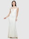 Платье белое с узором | 5798046