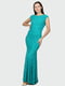 Сукня зелена з візерунком | 5798070