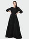 Платье черное с декором | 5798195 | фото 4