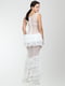 Платье белое с узором | 5798222 | фото 3