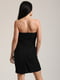 Платье черное с узором | 5810411 | фото 3