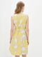 Сукня-сорочка жовта в принт | 5813113 | фото 3