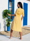 Платье желтое | 5818143 | фото 3