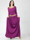 Платье фиолетовое | 5818401 | фото 2