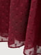 Сукня бордова з декором | 5818579 | фото 2