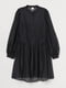 Платье черное в горошек | 5819190 | фото 4