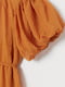 Платье терракотового цвета с узором | 5819242 | фото 2