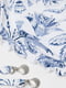 Труси купальні білі в квітковий принт | 5819362 | фото 2
