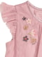 Платье розовое с вышивкой | 5820533 | фото 2