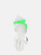 Босоніжки біло-зелені | 5821101 | фото 6