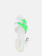 Босоніжки біло-зелені | 5821102 | фото 6
