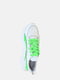 Кроссовки бело-зеленые | 5821186 | фото 6