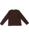 Лонгслив коричневый с логотипом | 5823970 | фото 4
