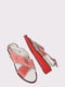 Сандалі червоні з візерунком | 5824161 | фото 4