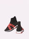 Кроссовки черные с логотипом | 5824244 | фото 4