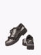 Туфли черные с декором-рисунком | 5824318 | фото 5