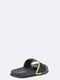 Шльопанці чорні з логотипом | 5824392 | фото 5