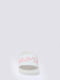 Шльопанці білі з логотипом | 5824393 | фото 3