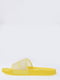 Шльопанці жовті з логотипом | 5824396 | фото 5