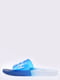 Шлепанцы голубые с логотипом | 5824397 | фото 4