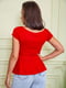 Блуза красная | 5825538 | фото 4