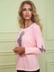 Блуза розовая с орнаментом | 5825553 | фото 3