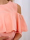 Блуза персикового кольору | 5825565 | фото 5