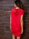 Платье красное с надписью | 5825761 | фото 4
