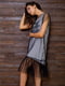 Сукня комбінованого кольору з написом | 5825768 | фото 3