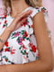 Сукня молочного кольору в квітковий принт | 5825825 | фото 5