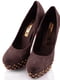 Туфли коричневые с декором | 4913590 | фото 4