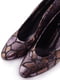 Туфли комбинированного цвета с узором | 4913597 | фото 4