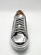 Кросівки сріблясто-бордові | 5830201 | фото 5