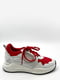 Кросівки червоно-білі | 5830198 | фото 2