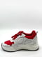 Кросівки червоно-білі | 5830198 | фото 3