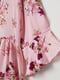 Блуза розовая с цветочным принтом | 5831820 | фото 2