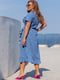 Сукня синя в горошок | 5832520 | фото 3