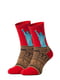 Шкарпетки комбінованого кольору в принт | 5840582 | фото 4