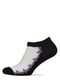Носки черные с цветочным рисунком | 5840641 | фото 5