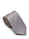 Краватка блакитна з візерунком-ромбом | 5840739 | фото 5