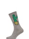 Шкарпетки сірі в принт | 5840932 | фото 5