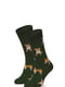 Шкарпетки зелені в принт | 5840941 | фото 4