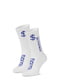 Шкарпетки білі в принт | 5840949 | фото 4