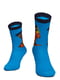 Шкарпетки блакитні в принт | 5841051 | фото 6