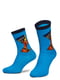 Шкарпетки блакитні в принт | 5841051 | фото 7