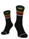 Шкарпетки чорні в смужку | 5841064 | фото 6